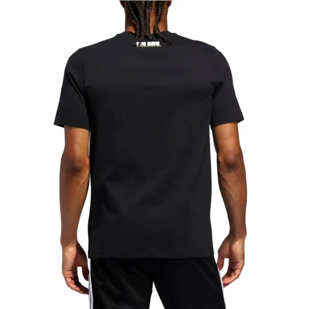 Adidas FIFA World Cup 26 Host City Seattle Graphic T-Shirt Black Size M